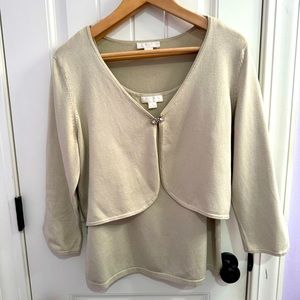 Vintage 90’s Ann Taylor Sweater Twin Set